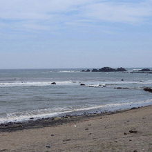 長崎海水浴場の風景