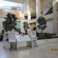 広くて豪華なロビー