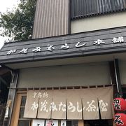 みたらし団子発祥の地