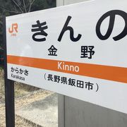 秘境駅ランキング7位と人気は高いが 駅は車が入れ秘境駅の雰囲気はない