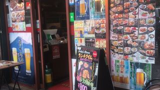 昼時はドリンクバー