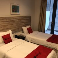 客室のベッドの幅が狭かったのがややマイナス点