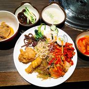 韓国料理のランチバイキング