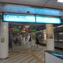 仙石線のホーム