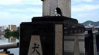 犬山遊園駅から木曽川沿いの遊歩道
