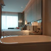 バスもベッドも快適ですよ