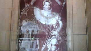 ナポレオンの肖像画があります