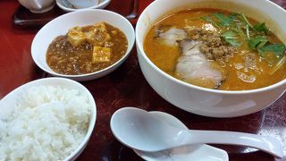 担々麺おいしいです