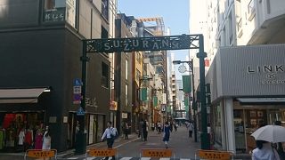 銀座の裏通り