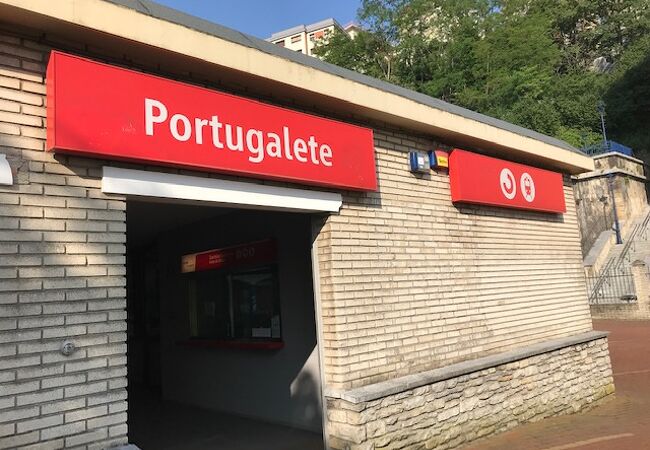 ビスカヤ橋 の国鉄駅