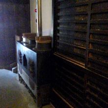 旧磯部家住宅の中