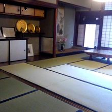 旧磯部家住宅の中