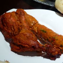 ランチ（タンドリーチキンとシシカバブ）