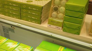 お土産にずんだ餅とずんだ饅頭