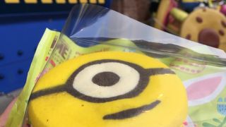 ミニオンのクッキーサンドが美味しかった☆