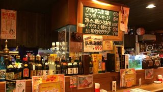 国際通りの裏にある地元のお店