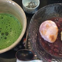 冷たいぜんざい