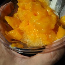 シャリシャリマンゴー　美味しかったよ