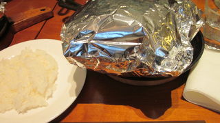 ハンバーグを頂きました