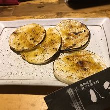 かぶのみそ焼き等お野菜メニューも充実