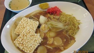 もちもち麺と具がベストマッチ