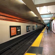 BARTのプラットホーム