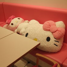 カフェにもキャラクターがいっぱいです