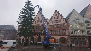 レーマー広場から広がる町並み