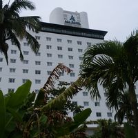 大きいホテルなので少し離れていてもわかります。