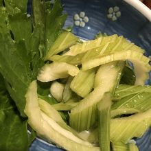 セロリサラダ