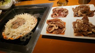 ジンギスカンを満喫