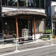北参道駅近くのそば屋
