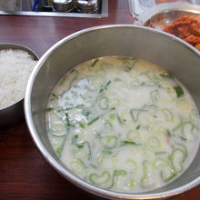 sunsagolguk(9,000won)です。