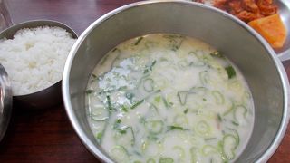 ソルロンタンより濃いsunsagolgukあります。