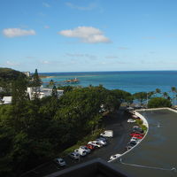 バルコニーからの景色。