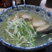 函館駅近くのラーメン店　チャーシュー厚い