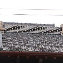 福新呉服店  瓦の特徴