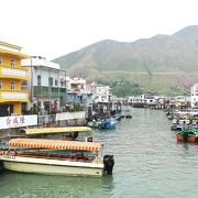 香港の漁村