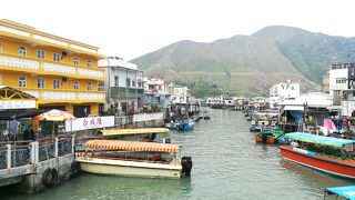 香港の漁村