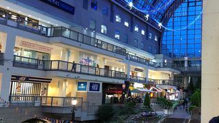 閑散としていました