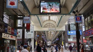 歴史ある商店街