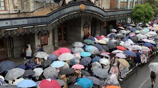 雨の日も人気