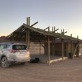 ナミブ砂漠入口のキャンプサイト