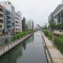 北十間川東武橋方面