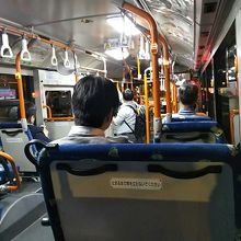 車内の様子です