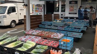 地産地消のお店です。