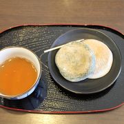 素朴で美味しい「やきもち」