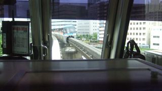 浜松町から先頭席で