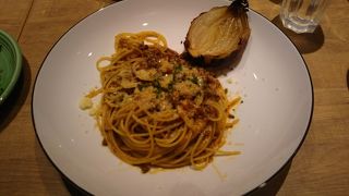 サラダバー付きのパスタ屋さん