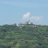 松山城が良く見えます